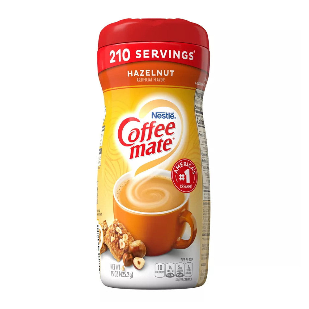 Nestle Coffee mate Hazelnut Powder Coffee Creamer, 15 Oz